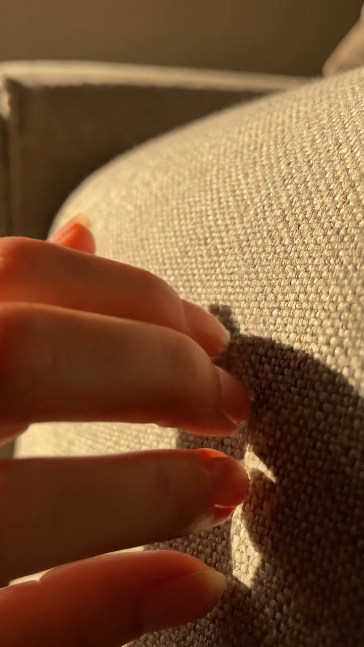 Close-up texture detail for interior fabric and decor material planning